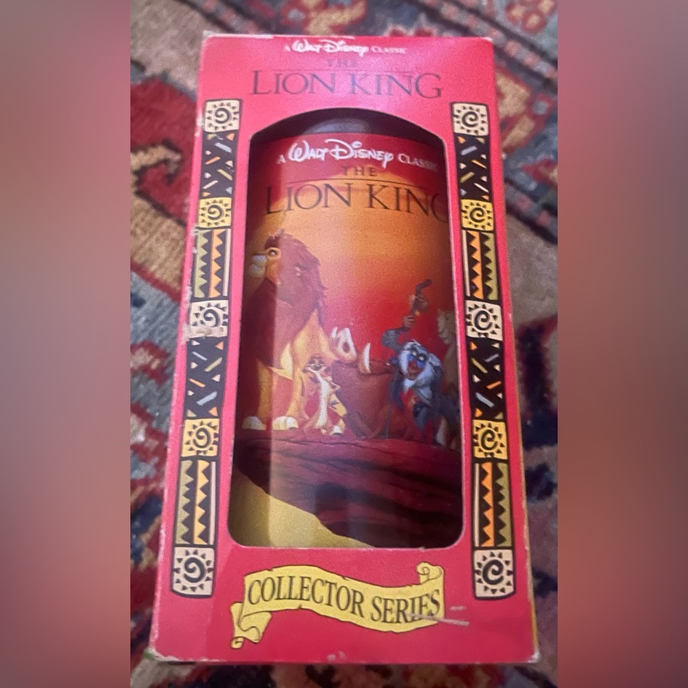 3/$15 5/$20 vintage BURGER KING 1994 COLLECTIBLE CUP LION KING